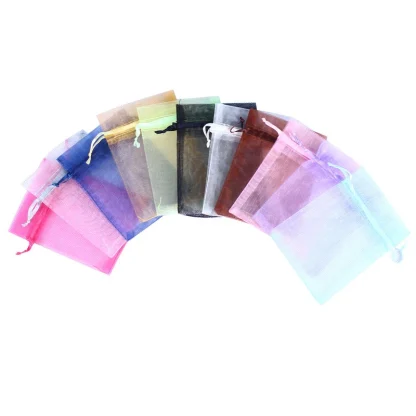 Mesh Souvenir Drawstring Bags - Image 5