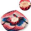 Colored Zig Zag Drawstring Bag - Image 5