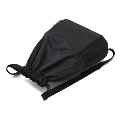 Side Pocket Drawstring Bag - Image 5