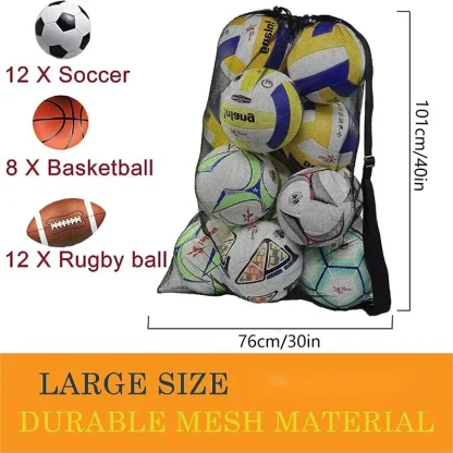 Mesh Storage Drawstring Bag - Image 7