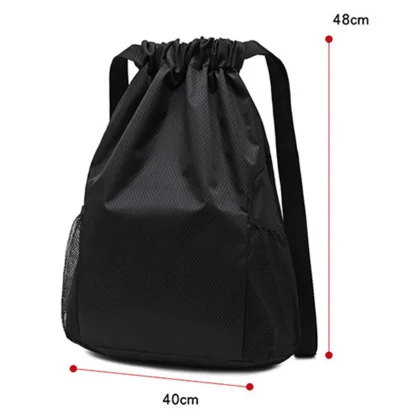 Side Pocket Drawstring Bag - Image 7