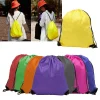 Solid Color Drawstring Bags - Image 6