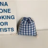 Check Pattern Drawstring Bags - Image 5