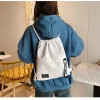 Zippered Backpack Drawstring Bags - Image 5