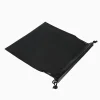 Black Pouch Drawstring Bag - Image 4