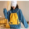 Zippered Backpack Drawstring Bags - Image 2