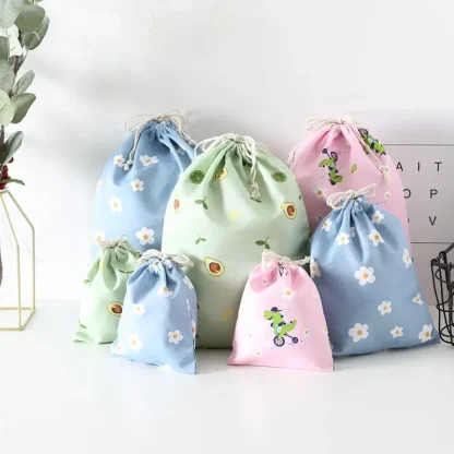 Portable Pouch Drawstring Bag - Image 6